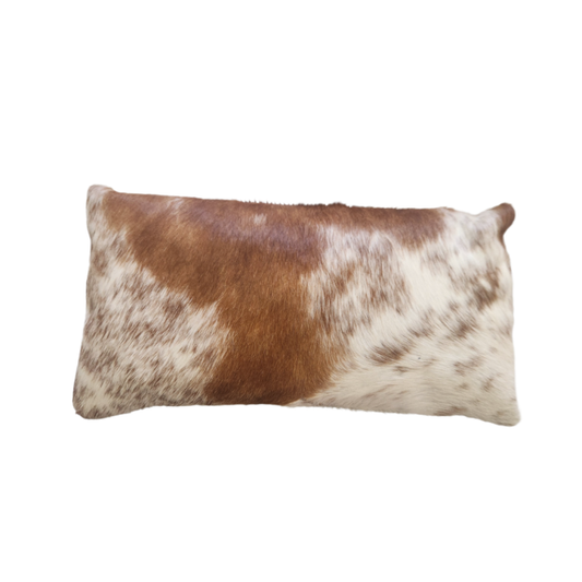 African Animal Hide Cushion - 42cm x 22cm